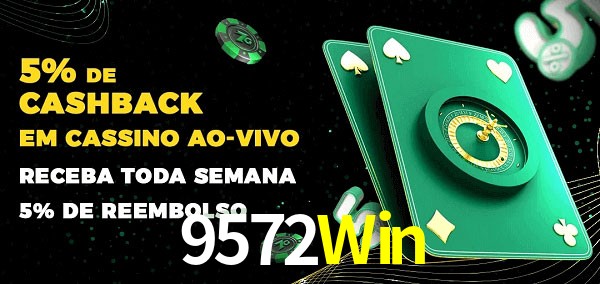 Promoções do cassino ao Vivo 9572Win